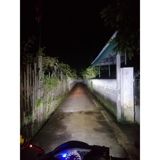 ĐÈN LED PHA XE MÁY SIÊU SÁNG 2 MÀU CỐT VÀNG PHA TRẮNG LẮP CÁC LOẠI XE