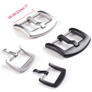 Mới Khóa Dây Đồng Hồ Đeo Tay Bằng Thép Không Gỉ 14Mm 16mm 18mm 20mm 22mm 316L