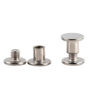 Set 100 bộ ốc vít đinh tán dây nịt túi xách Menu