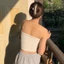 Milyfashion Ice Silk Cool Feel Sling ngắn liền mạch có miếng đệm ngực