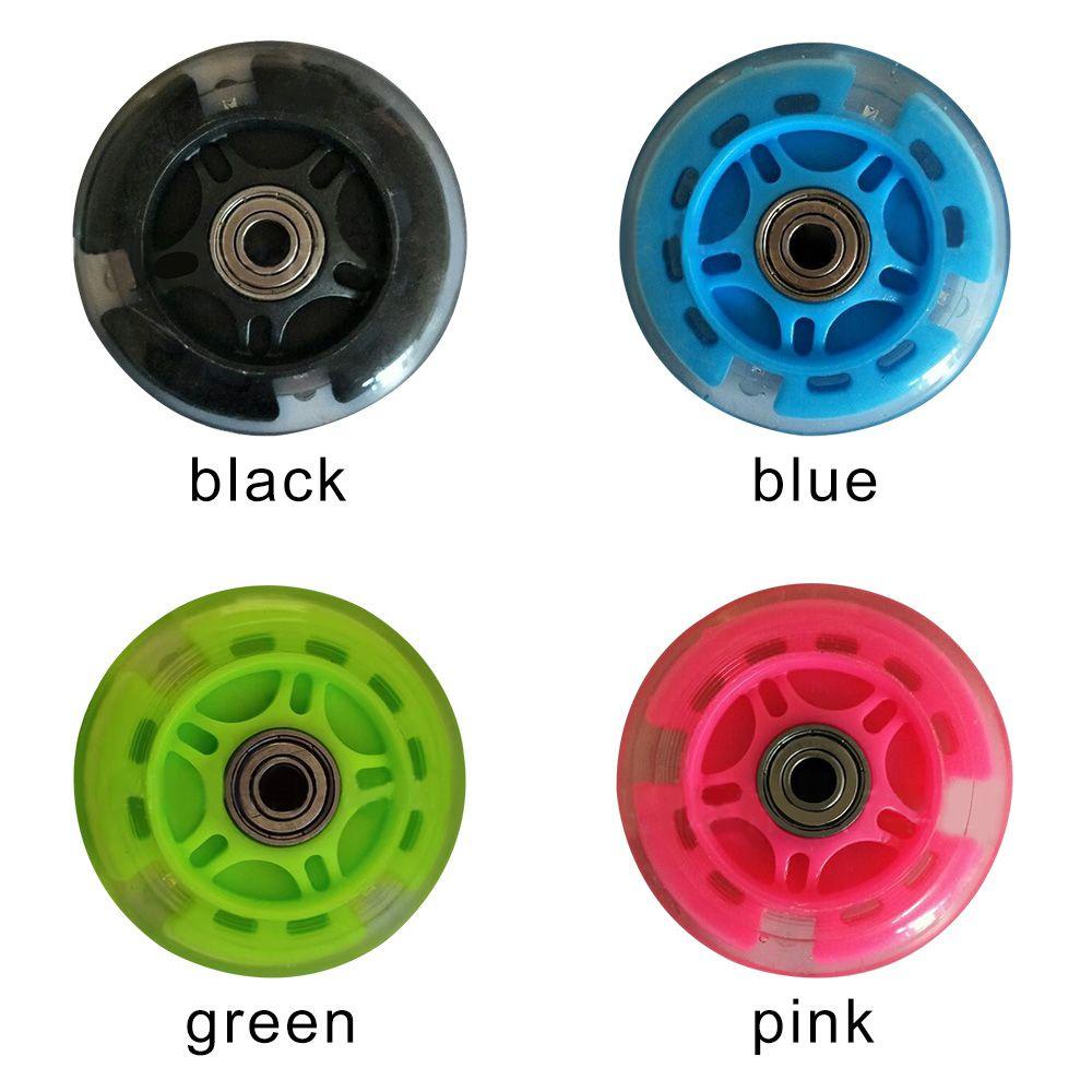 Bánh xe tay ga CORALTIDE Chất lượng cao 4 màu Ánh sáng Kid Skate Wheels