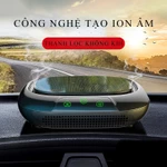 Máy lọc không khí khử mùi ô tô chống say xe, màng lọc HEPA công nghệ ion âm loại bỏ mùi pin năng lượng mặt trời BH 2 năm — ảnh 5