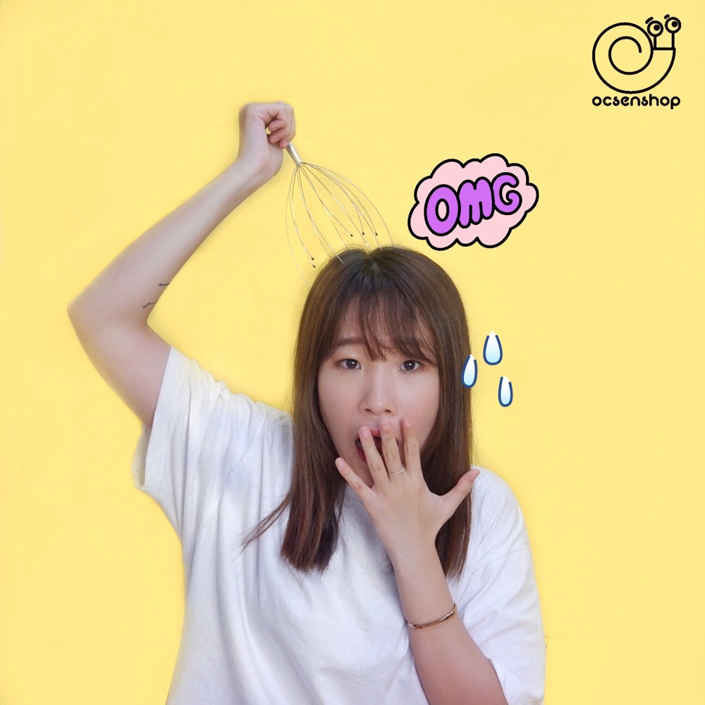 Cây Massage đầu thư giãn, xả stress (Ốc Sên)