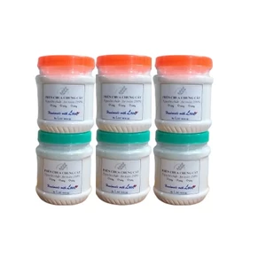 Hũ 250gr phèn chua chưng cất nguyên chất (còn gọi là Phèn phi hay Khô phàn)