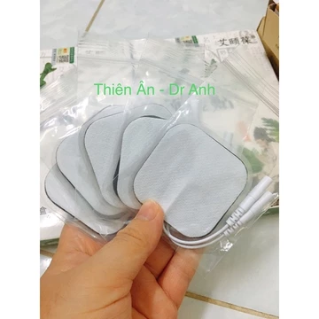 5 cặp (10 cái) miếng dán điện xung cho máy vật lý trị liệu, máy điện châm