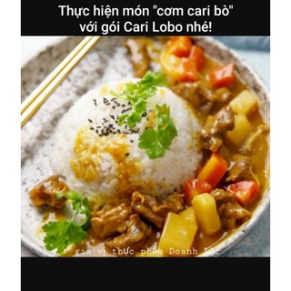 Gia vị cà ri Thái Vàng gói 50gr hiệu Lobo Thái. Yellow Curry Paste --> Gói Cari Vàng 50g