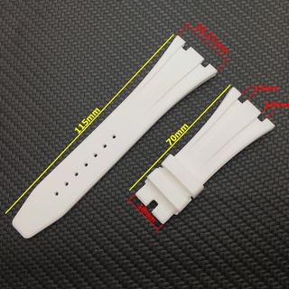 Dây Đeo Đồng Hồ Bằng Cao Su Silicone Mềm 26mm 27mm Cho Audemars and Piguet 15400 / 26470 / 15703