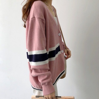 Áo len cardigan Hàn Quốc có sẵn dành cho nữ áo len dệt kim thời trang hàng đầu