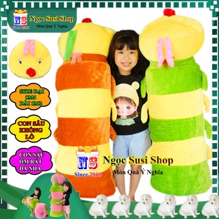 [QUÁ ĐẸP] GỐI ÔM CON SÂU SIÊU TO KHỔNG LỒ SIÊU ĐẸP DÙNG ÔM NGỦ - GẤU BÔNG HÌNH CON SÂU SIÊU CƯNG