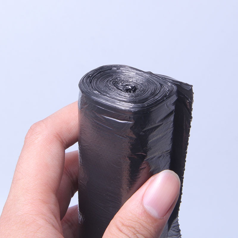 3 Cuộn túi đựng rác tự hủy sinh học AMIZIN Túi đựng rác đen cuộn đựng được 10kg