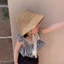 Mũ cói cho bé nón cói phối ren đáng yêu(SHS5)