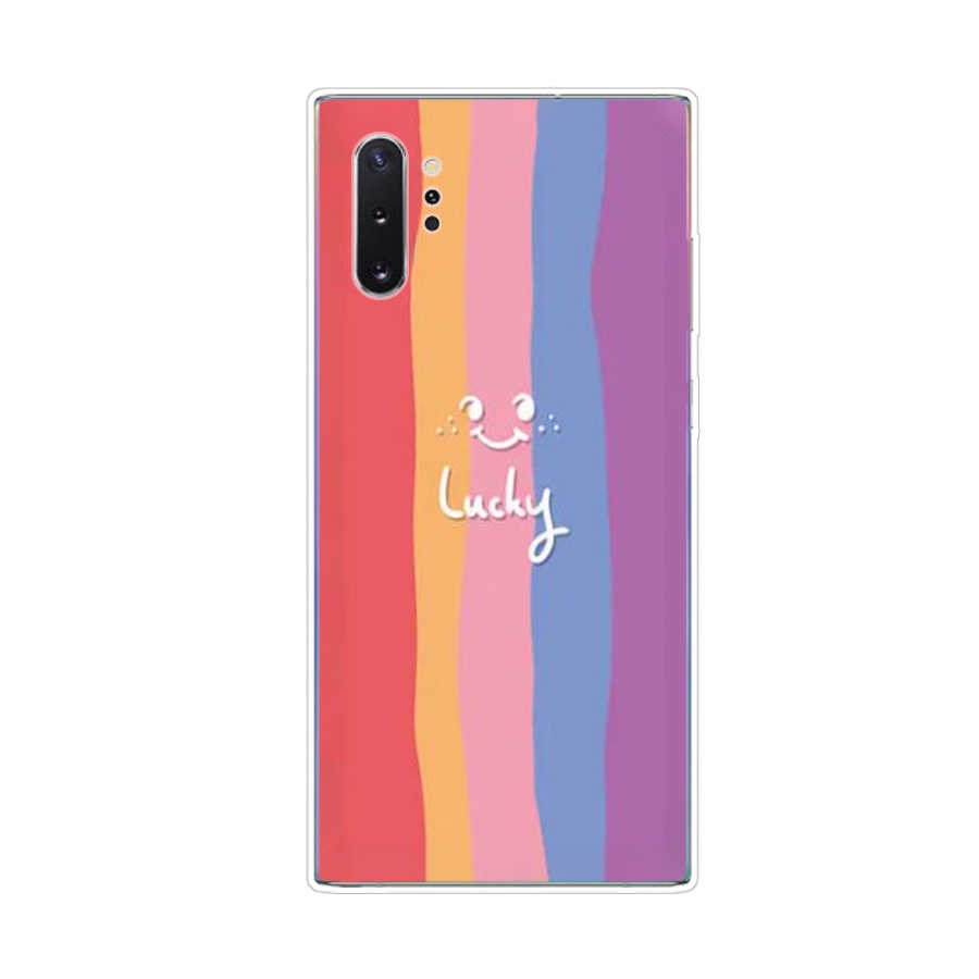 Ốp Điện Thoại TPU Dẻo In Họa Tiết Độc Đáo Thời Trang Cho Samsung Galaxy note 9 10 plus