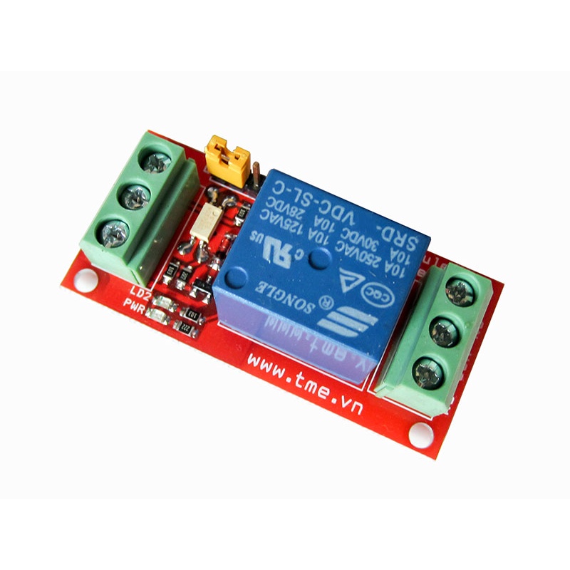 Mạch Điều Khiển Relay RLY-1-5V - 1-Relay Module 5VDC 10A High/Low Level ...