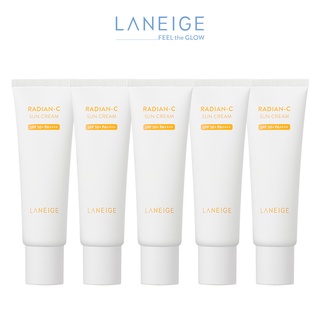 [HB gift] Bộ 5 Kem chống nắng Laneige Radian-C Sun Cream SPF 50+ PA++++10ml x 5