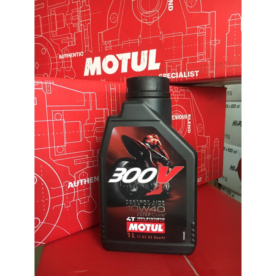 104118 OLIO MOTORE 300V FACTORY LINE ROAD RACING MOTUL 10W40 SINTETICO 1LT