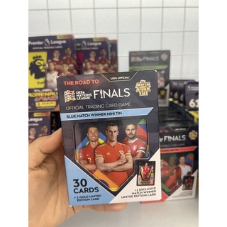 [ Mini tin ] Hộp Thẻ Nhỏ Mini Tin Match Attax 101 UEFA Nations League Mùa 22/23 ( 30 Thẻ )