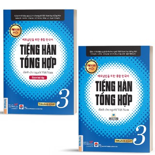 [LIFEMALL9915 - 12% đơn 99K] Sách - Combo Tiếng Hàn Tổng Hợp Dành Cho Người Việt Nam - Trung Cấp 3