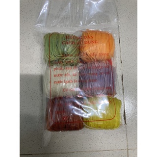 Hủ Tiếu Rau Củ Hữu Cơ (loại ngon )450g - Hủ Tiếu Ngũ Sắc Ăn Kiêng Giảm Cân EAT CLEAN Đặc Sản Sa Đéc Đồng Tháp