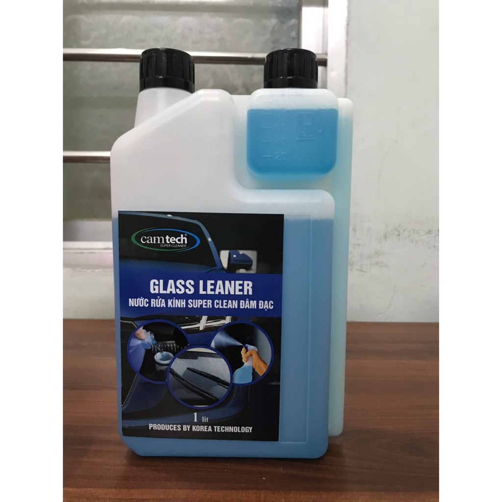 NƯỚC RỬA KÍNH DIỆT KHUẨN SUPER CLEAN GLASS DẠNG ĐẬM ĐẶC 1L Shopee