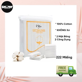 Bông tẩy trang COTTON PADS FM 222 miếng