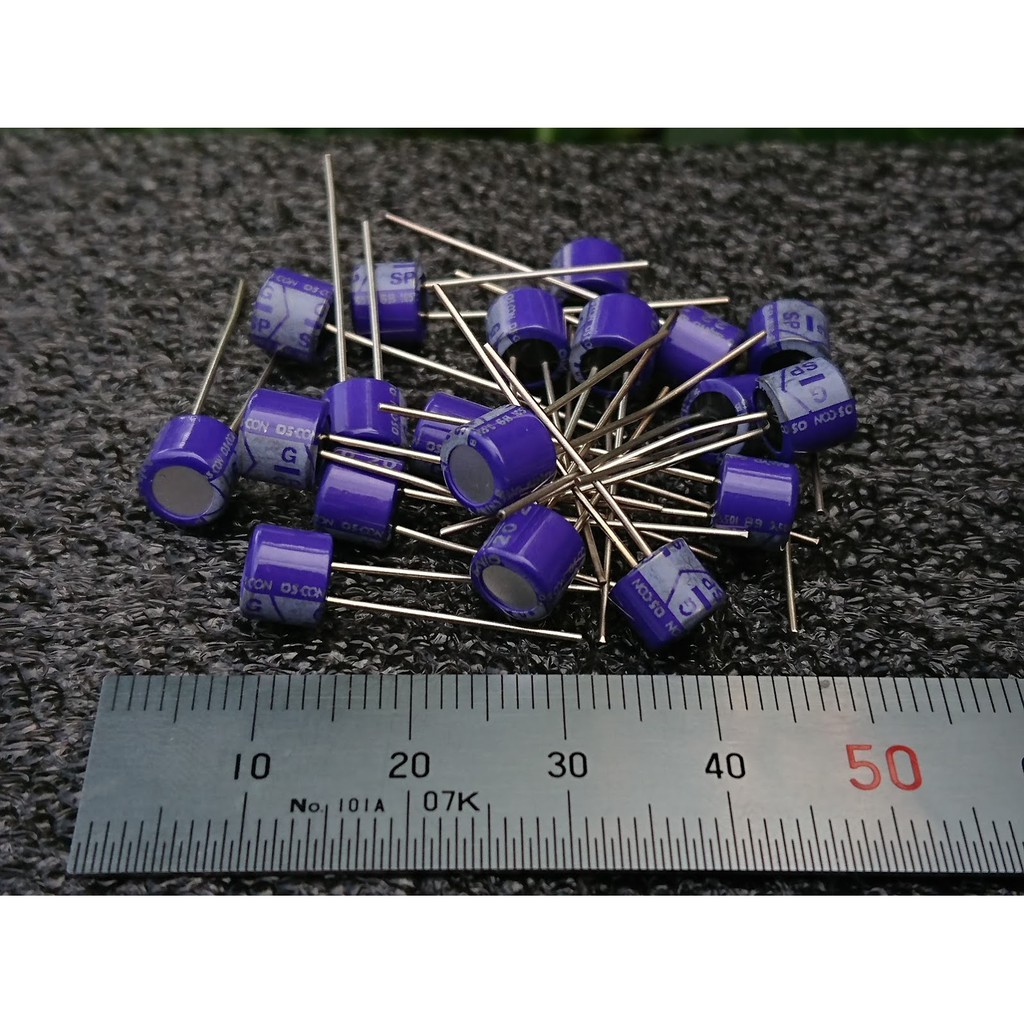 10PCS OS.CON Sanyo 10v 10uf 10V Plug-in Solid Capacitor - Foto 5