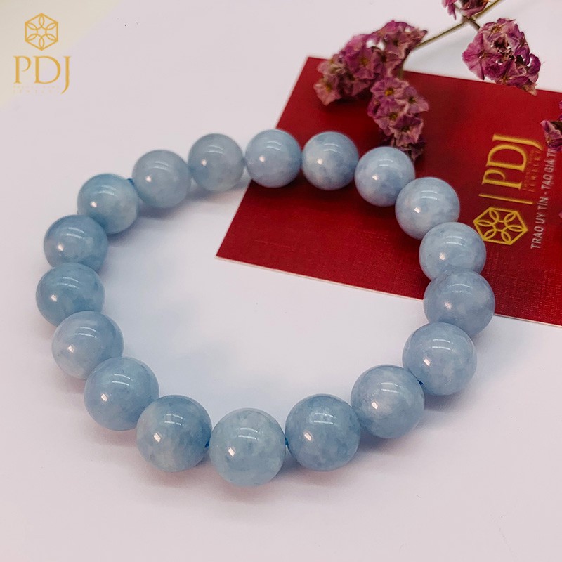 Ảnh Vòng tay đá mã não xanh dương PDJ Kèm hộp đựng cao cấp PD0018 Trang sức PDJ 2