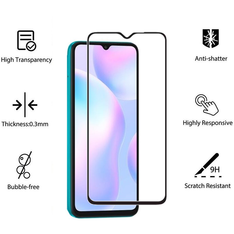 Xiaomi Redmi Note 9s 9 8 7 K30 Pro 8A Bảo Vệ Toàn Diện Màn Hình Bảo Vệ Kính Cường Lực Phim Ống Kính Điện Thoại