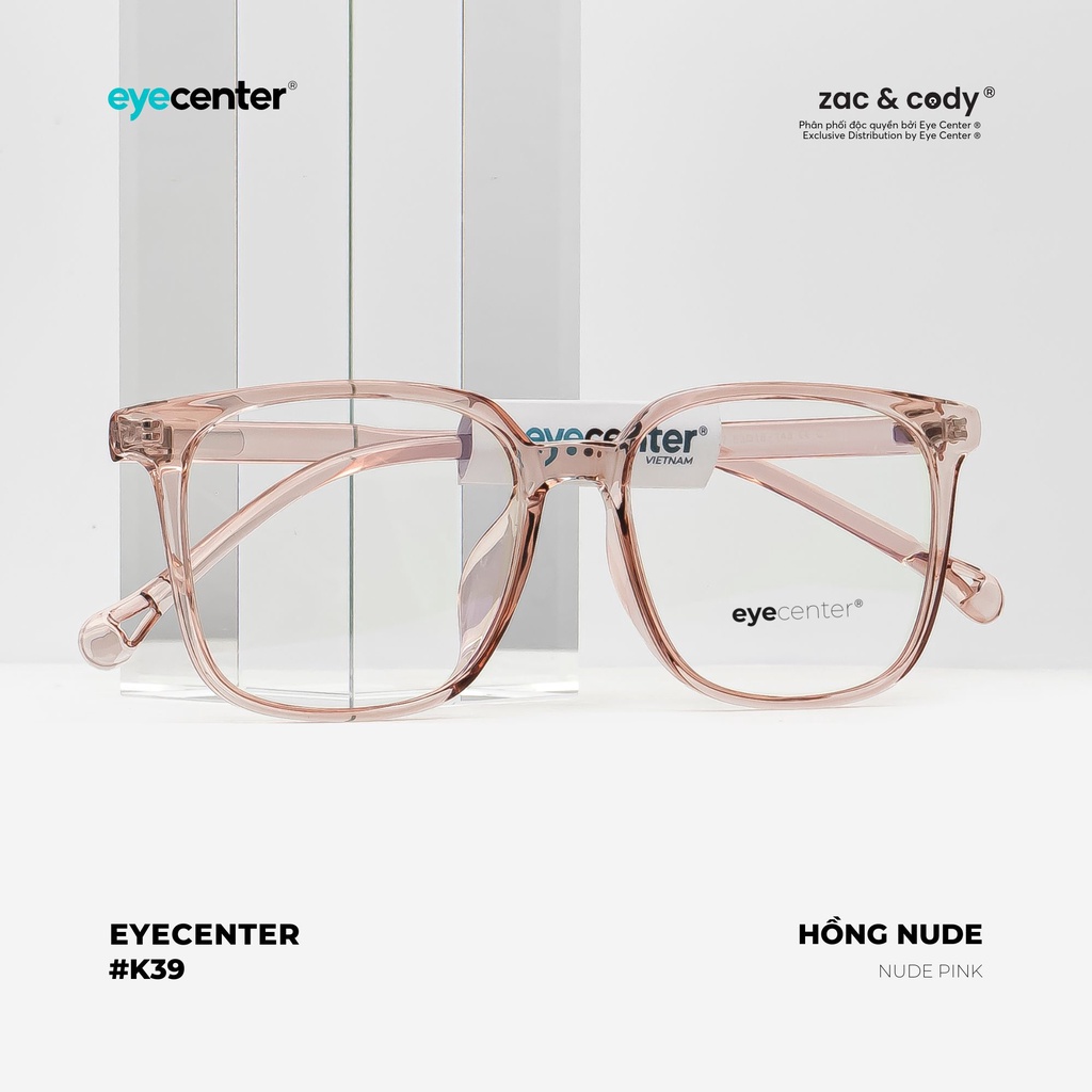 Mô tả Gọng kính cận nam nữ K39S chính hãng EYECENTER nhựa siêu nhẹ nhập khẩu by Eye Center Vietnam - 9
