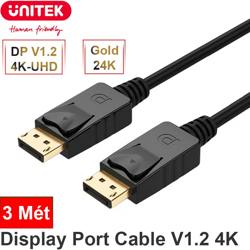 DisplayPort Maschio - 8K@60Hz - Placcato Oro - 2.00 M - Tondo - Foto 9
