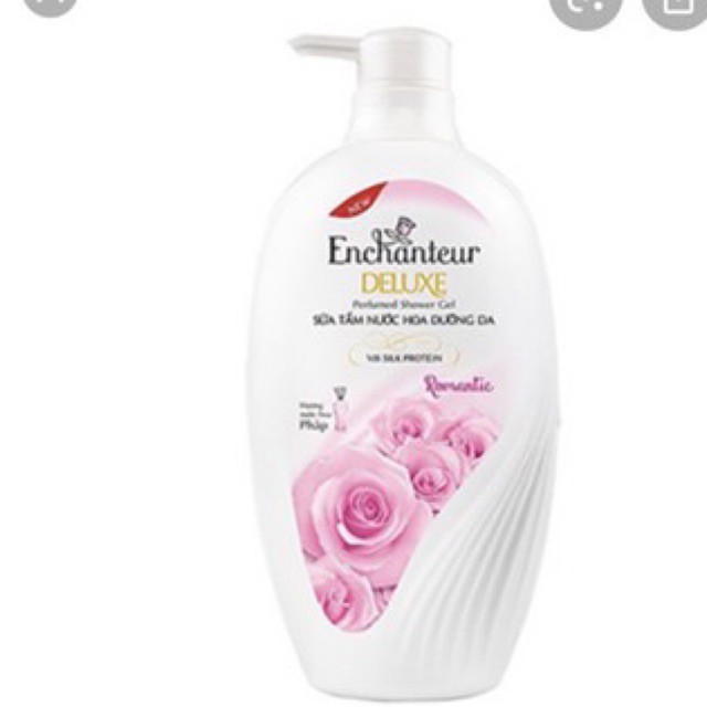 Sữa tắm hương nước hoa dưỡng da thơm mịn Enchanteur 650gr (5 mùi)