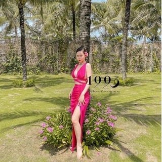 BIKINI UMI BIKINI 2 MẢNH SET 3 MÓN HỒNG TRẮNG BIKINI STORE