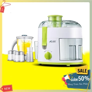 Máy ép nước trái cây ANMIR 250W vô cùng tiện lợi với 3 bộ cối xay và ép