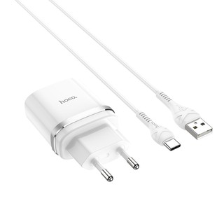 Bộ cốc sạc nhanh và cáp sạc Hoco C12Q cổng Type-C hỗ trợ QC3.0 3A 18W