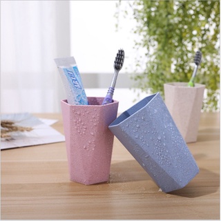 COMBO 3 Cốc Nhựa Chịu Nhiệt Lúa Mạch An Toàn Cho Sức Khỏe Hình Lục Giác 88082