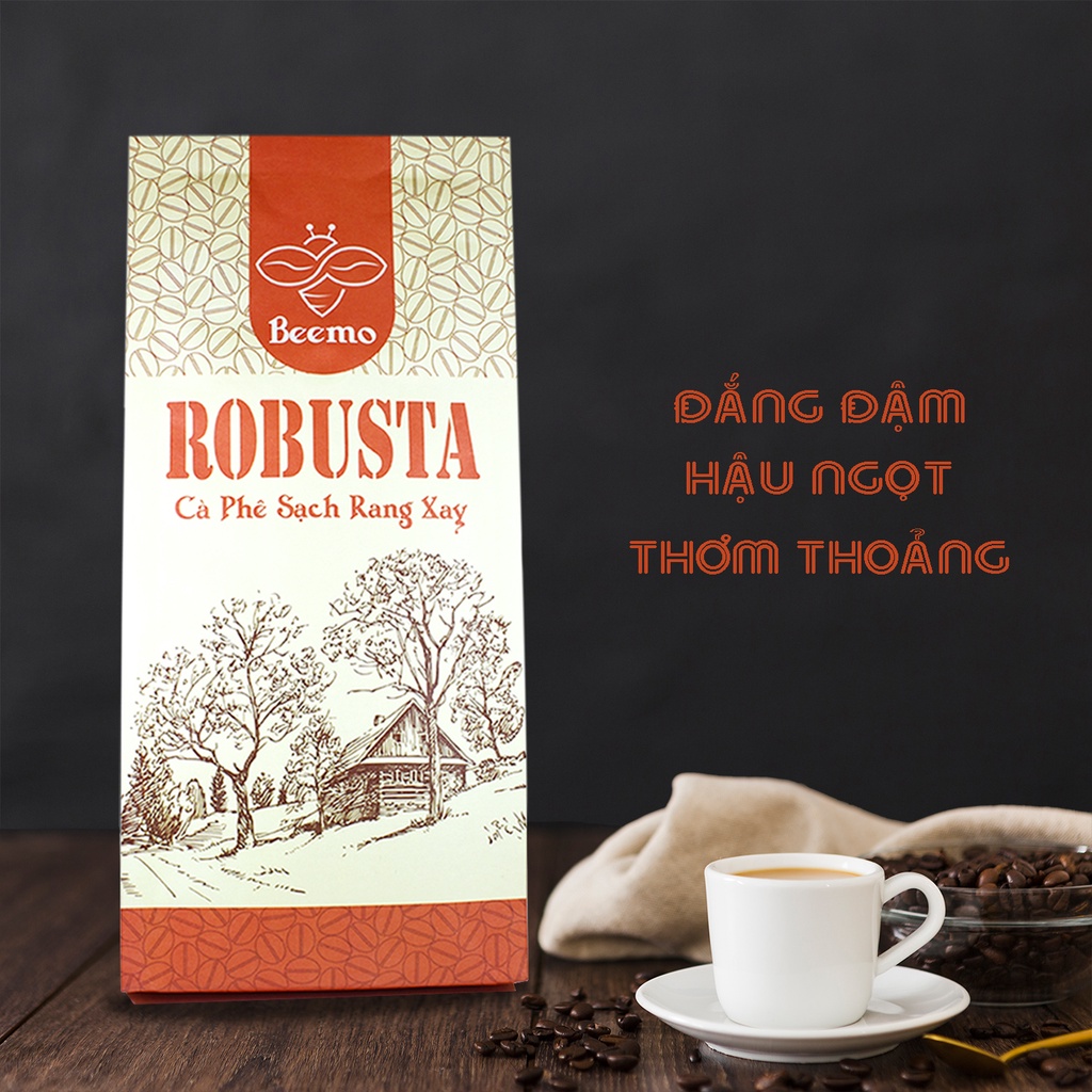 Mô tả Cà phê nguyên chất Robusta Beemo - 1