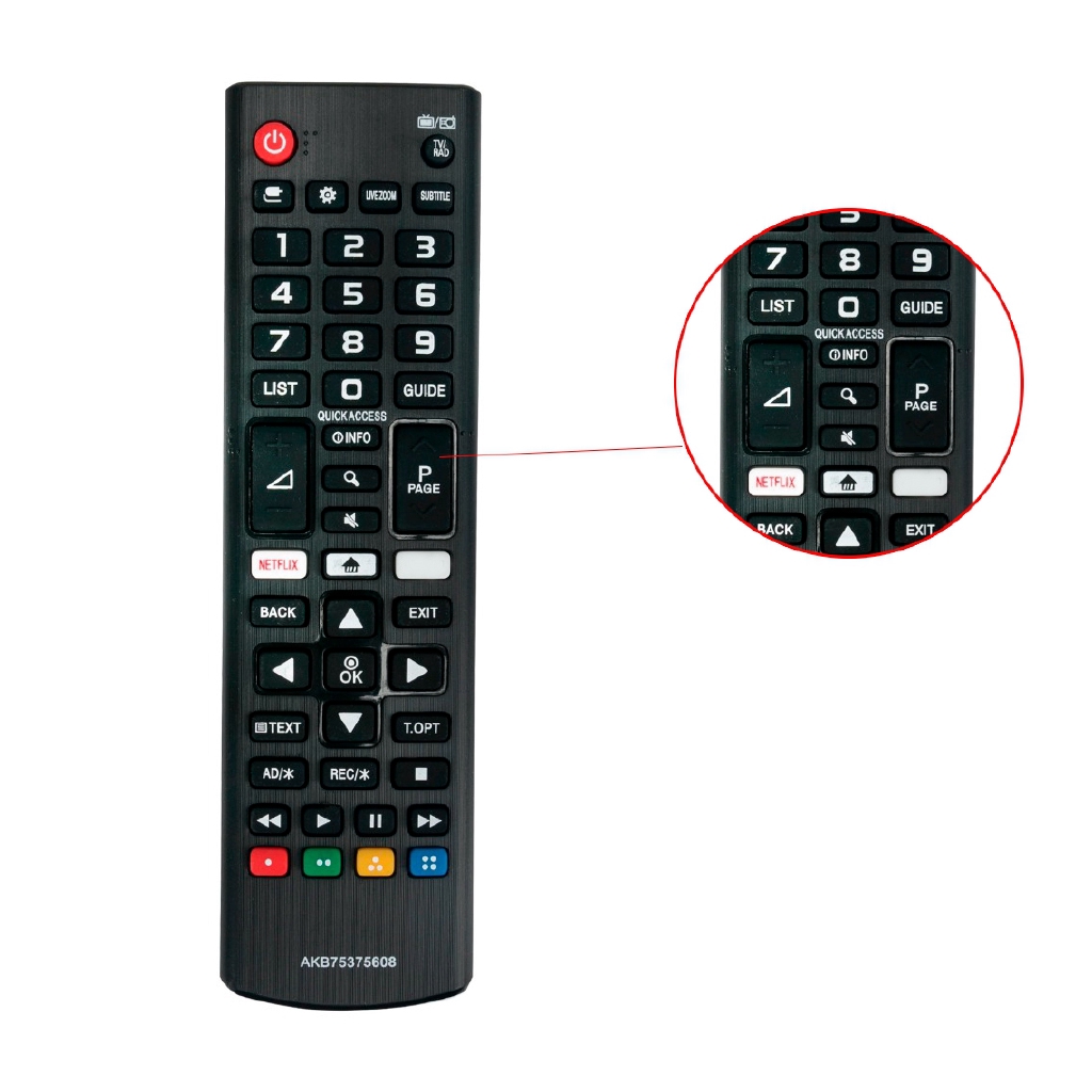 Điều Khiển Từ Xa Akb75375608 Dành Cho Tv Lg