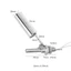 Công tắc phao giống như thép cho cảm biến mực nước bình AC cho nước 0 220V