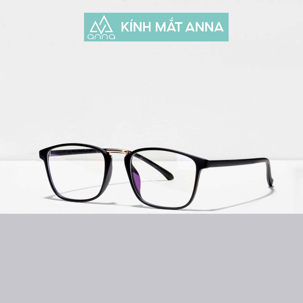 Gọng kính mắt thời trang nam nữ ANNA vuông tròn cá tính chất liệu nhựa dẻo 170LS006