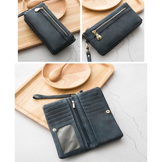 Hàng sẵn có Ví dài thời trang dành cho nữ Mini Clutch Hộp đựng thẻ đa chức năng Ví đựng tiền xu