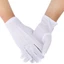 Găng tay làm việc co giãn mềm mại giống như hạt đậu Trang phục trang trọng Găng tay ngắn đầy đủ ngón tay có thể tái sử dụng