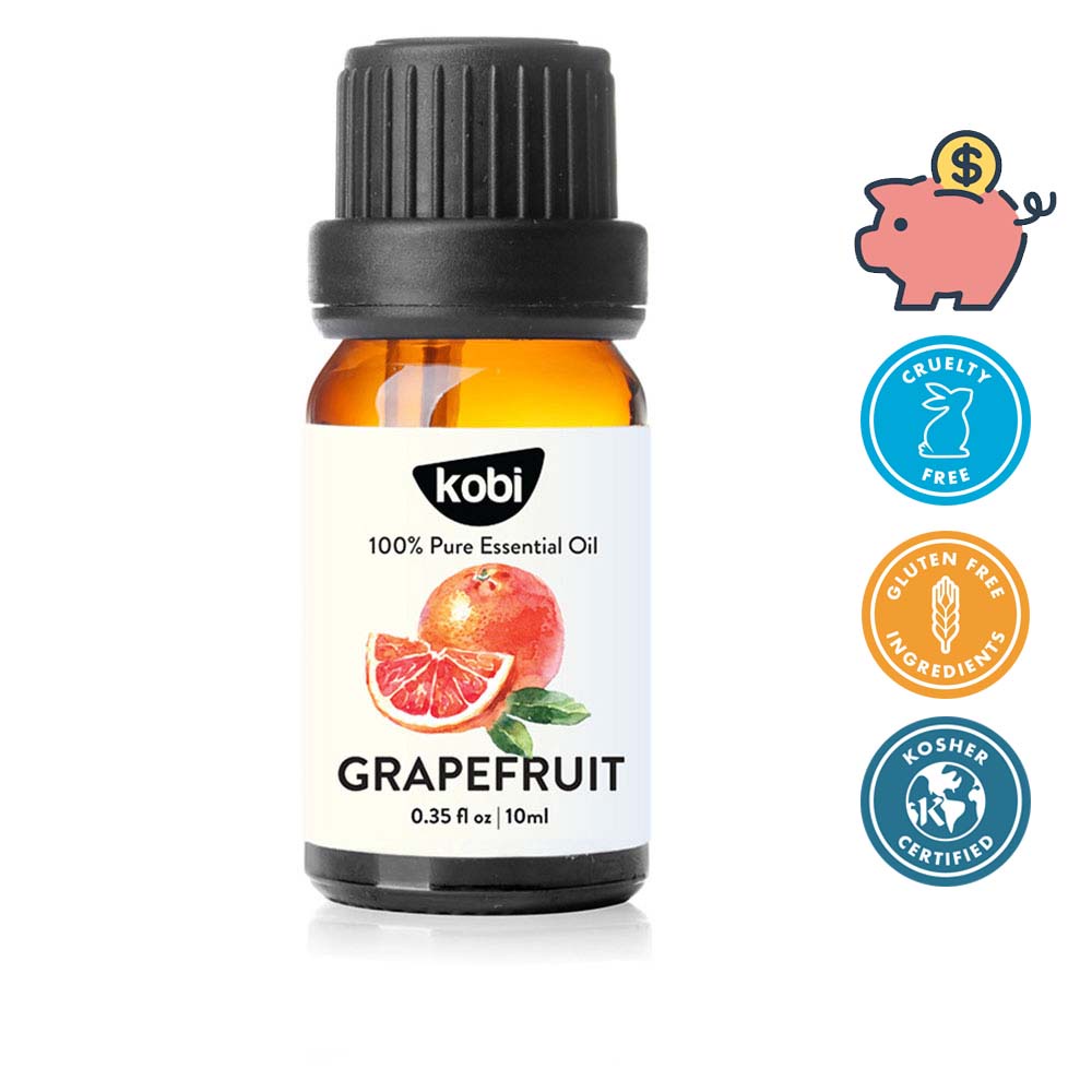 Ảnh Tinh dầu Bưởi Hồng Kobi Grapefruit essential oil giúp thơm phòng, kích thích mọc tóc hiệu quả - 10ml 1