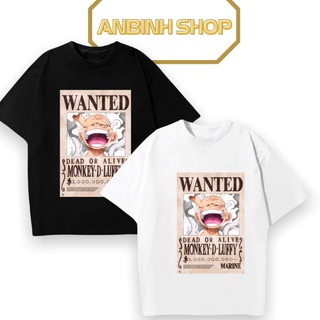 Áo thun Luffy Gear 5 One Piece Đảo Hải Tặc siêu chất Unisex