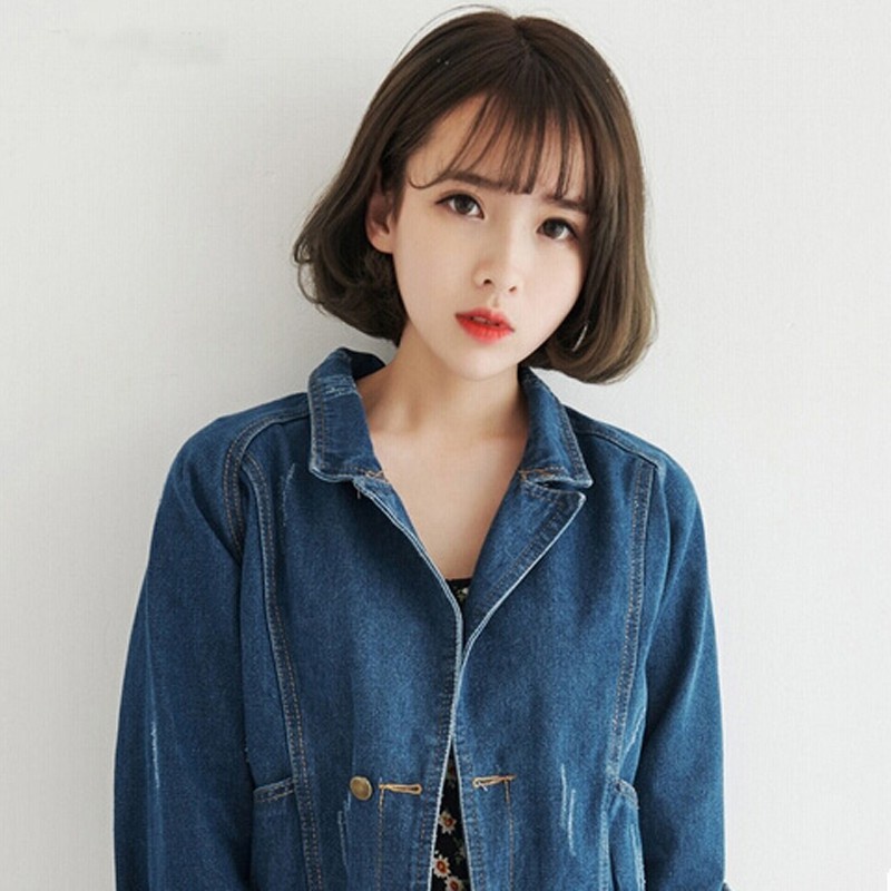 [TẶNG LƯỚI TRÙM TÓC] TÓC GIẢ BỘ NGẮN VIC MÁI THƯA NỮ TÍNH CÓ DA ĐẦU HÀNG ĐẸP SIÊU NHẸ
