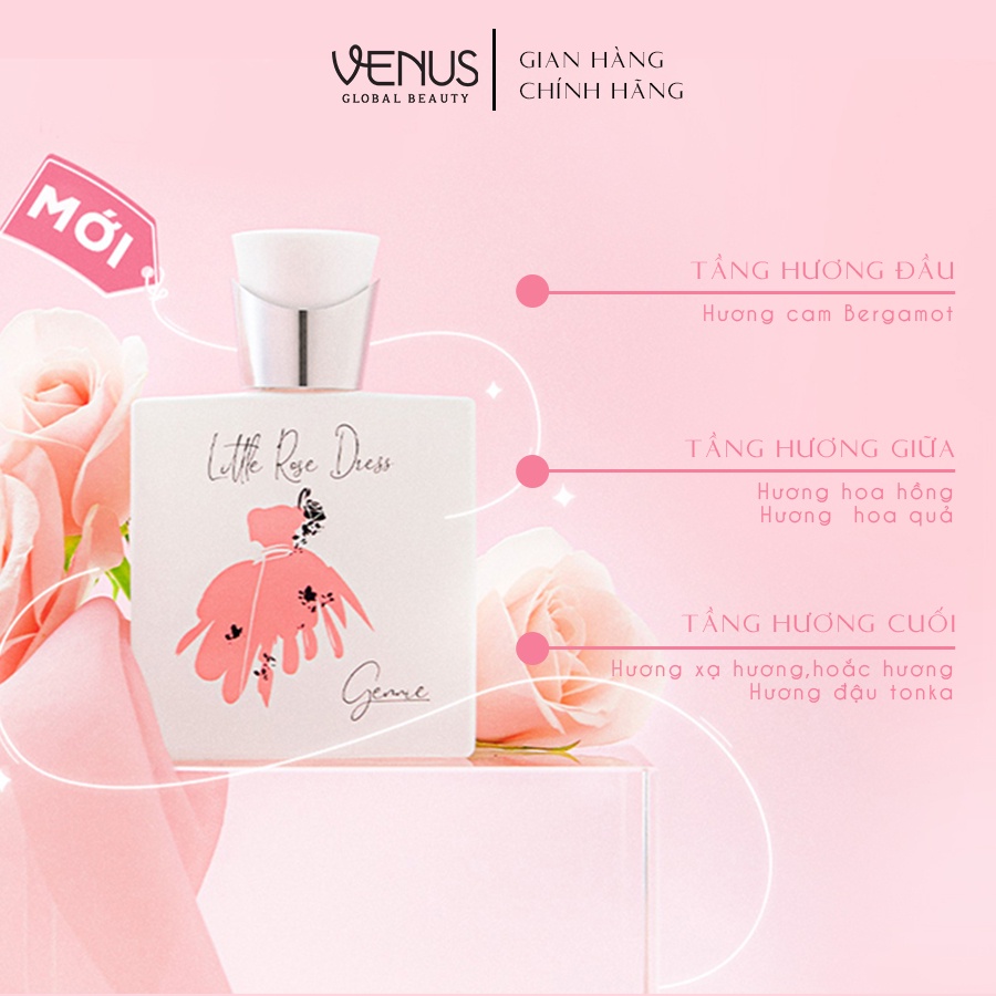 Ảnh Nước hoa Nữ Gennie Little Rose Dress 50ml 2