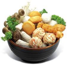 500g Viên Thả Lẩu nhân Trứng Cá Lacusina (màu cam)