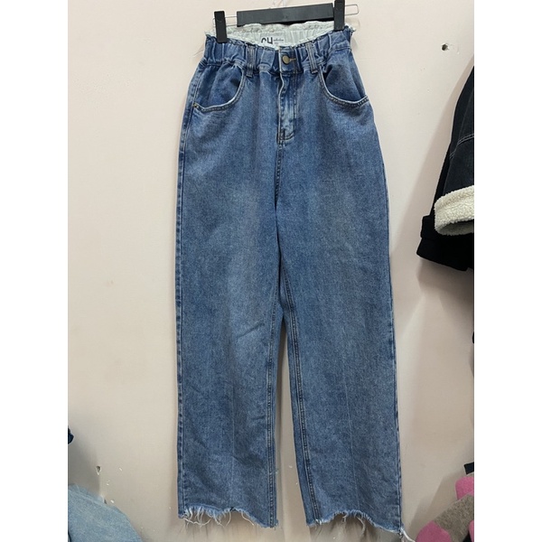 Quần Jean 2hand dáng suông thụng unisex (chỉ bán livetream ) | Shopee ...