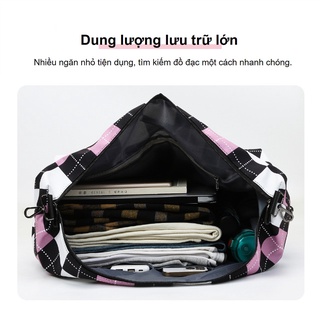 Túi Du Lịch Thể Thao SC24 Họa Tiết Caro, Có Ngăn Đồ Ướt & Đai Gài Vali Túi Xách Tập Gym Chống Nước