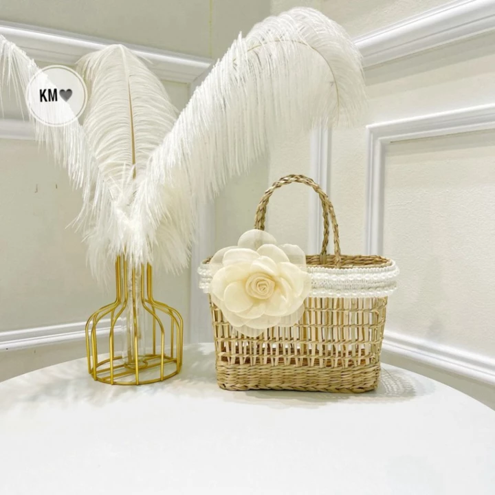 Women's Woven Straw Bag – 3