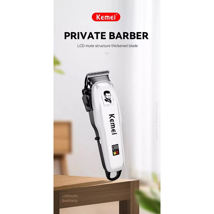 Ảnh Tông đơ cắt tóc Kemei KM-PG809A chuyên nghiệp 1