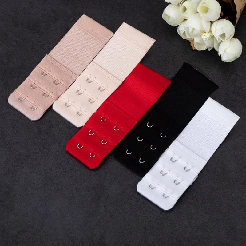[Bộ mở rộng áo ngực co giãn có thể điều chỉnh dành cho nữ] [2 móc dây đeo mở rộng áo ngực co giãn]